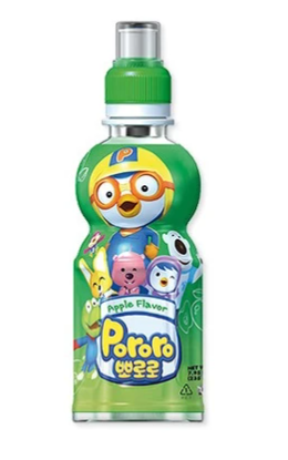 Korean Pororo (24 cans/box) /Apple Flavor Juice (235ml) / Bottle