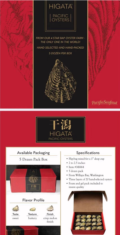 Higata Oysters Gift Pack / 5 Dozen