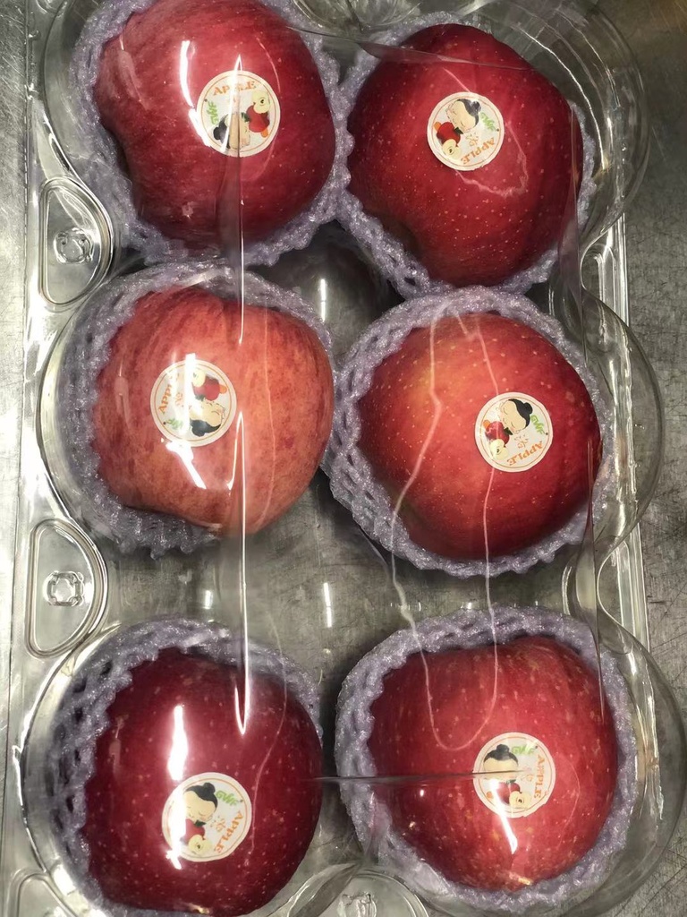 中国陕西 洛川苹果 6粒装 / 盒